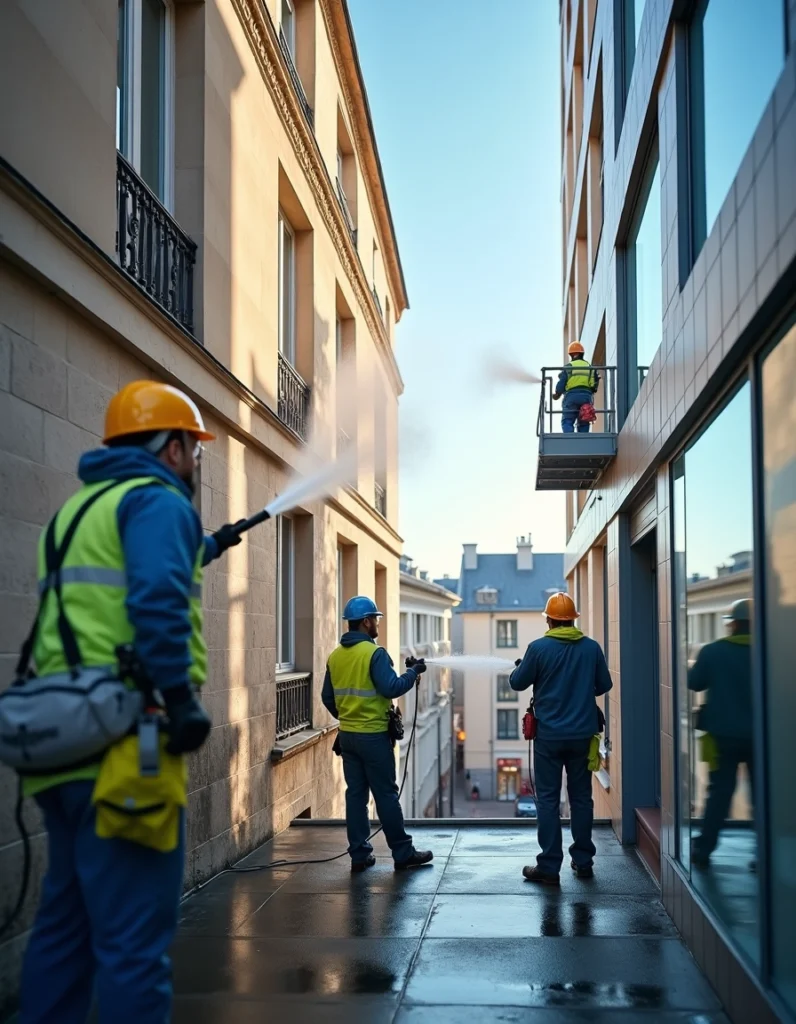 nettoyage de façade